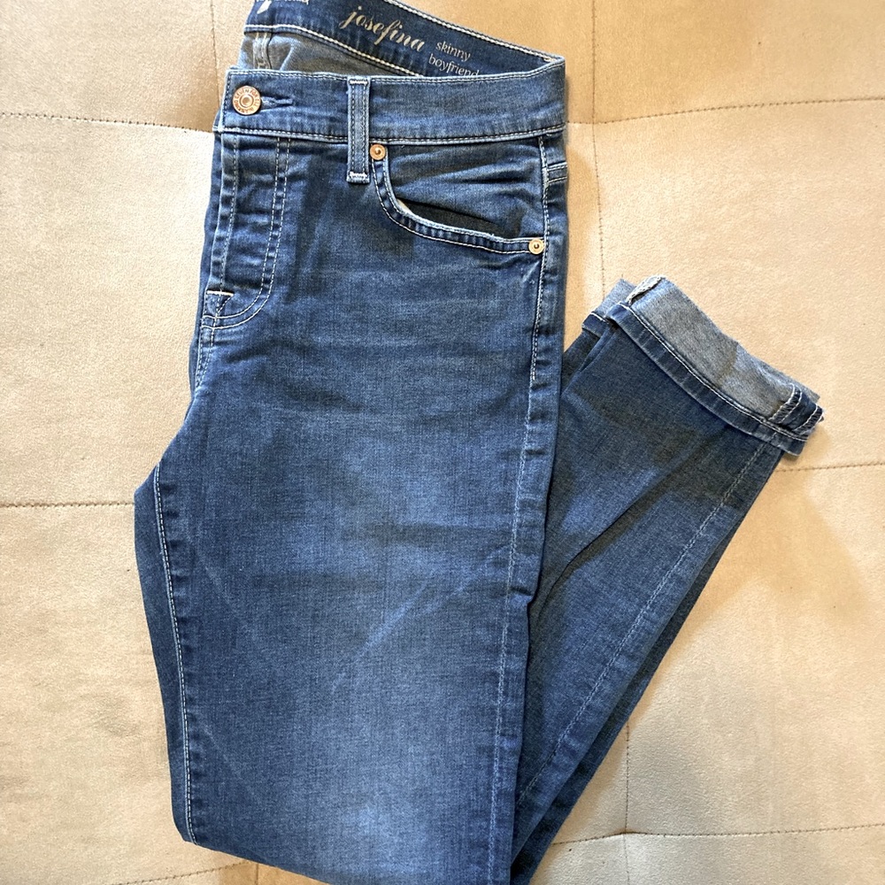 7 for all Mankind Josefina skinny boyfriend, 26